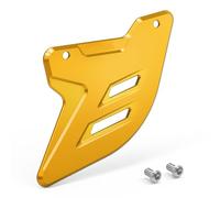 Copertura Per Catena Adatto per Suzuki DRZ400SM DR-Z400SM DR-Z 400 SM 2005-2024 Protezione per disco freno posteriore in alluminio per moto Copertura pignone(Gold)