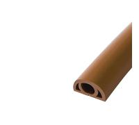 Copertura per cavi, Copricavo da pavimento Organizzatore di cavi Proteggicavo multicolore, lunghezza 1 m(Coffee)