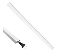 Copertura per cavi per pavimento, protezione per cordini in PVC ad alte prestazioni, flessibile, per la gestione dei cavi interni ed esterni, per casa, bagno, soggiorno, ufficio