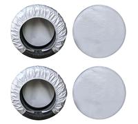 Copertura Per Cerchio Di Ricambio,Coperture Di Protezione Per Cerchi, Copertura Per Pneumatici Invernali Antipolvere, Protezione Impermeabile Portatile Per Cerchio Di Ricambio Copertura Solare Coppia