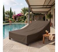 Copertura per Chaise Longue Doppia, Copertura per Sdraio Da Piscina | Copertura Arredi Esterno Chaise Longue Singole/Doppie, Daybed, Panchine Da Giardino, Protezione per Tutte Le Condizioni Meteo