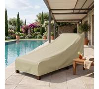 Copertura per Chaise Longue Doppia, Copertura per Sdraio Da Piscina | Copertura Arredi Esterno Chaise Longue Singole/Doppie, Daybed, Panchine Da Giardino, Protezione per Tutte Le Condizioni Meteo