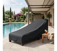 Copertura per Chaise Longue Doppia, Copertura per Sdraio Da Piscina | Copertura Arredi Esterno Chaise Longue Singole/Doppie, Daybed, Panchine Da Giardino, Protezione per Tutte Le Condizioni Meteo