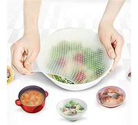 Copertura per ciotola riutilizzabile in silicone elasticizzato per alimenti per migliorare la qualità della vita Design conveniente