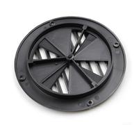 Copertura per cofano di ventilazione per camper, compatibile con le dimensioni comuni delle prese d'aria del tetto utilizzando plastica PP e sistema di pale della ventola rimovibile (B soffiato dal