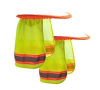 Copertura Per Collo A Duro Cappello - Rivestimento Riflettente Portatile, Sicurezza Delle Costruzioni Leggere | Progettazione Ad Alta Visibilità Di Lunga Durata, Accessorio Per La Sicurezza Per I Lavo