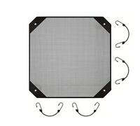 Copertura per condizionatore d'aria centrale per unità esterne Copertura AC esterna universale 135/136 (Black, 91x91cm)
