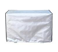 Copertura per condizionatore d'aria da esterno, copertura completa per unità AC all'esterno in tessuto Oxford in PVC, impermeabile e resistente al sole, per tutte le stagioni, con fibbia di fissaggio