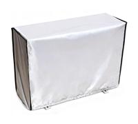 Copertura per condizionatore d'aria da esterno, copertura completa per unità AC all'esterno in tessuto Oxford in PVC, impermeabile e resistente al sole, per tutte le stagioni, con fibbia di fissaggio