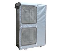 Copertura per condizionatore d'aria esterna, impermeabile, antivento, resistente ai raggi UV, per proteggere l'unità CA 600D, per tutte le condizioni atmosferiche, adatta a 105 x 146 x 43 cm