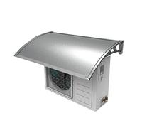 Copertura per condizionatore d'aria esterna Resistente alle intemperie in lega di alluminio Pompa di calore Condensatore Protezione Unità Condensatore Impermeabile AC Rain Shield Outdoor Unit Defender