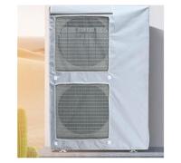 Copertura per condizionatore d'aria, For esterno, copertura impermeabile, copertura antipolvere in tessuto Oxford 600D for compressore a condensatore for pompa di calore mini split 4-5-6-10P(L105*H146