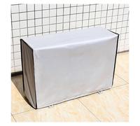 Copertura per condizionatore d'aria, For unità finestra inverno all'esterno con doppio isolamento, copertura AC spessa impermeabile e durevole, protezione dall'intasamento - foglie, ramoscelli, legno(