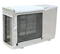 Copertura per condizionatore d'aria, Impermeabile for unità AC esterne, telo antipioggia/neve in tessuto Oxford 600D for nascondere il condizionatore d'aria all'esterno(Light Gray,85 * 58 * 35cm)