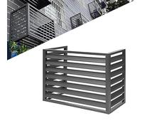 Copertura per condizionatore d'aria per esterni, con pompa di calore che riduce il rumore, con griglia inclinata a 45° per una migliore estetica della facciata