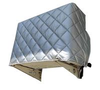 Copertura per condizionatore d'aria per esterni, impermeabile e antipolvere, in tessuto Oxford ispessito con copertura completa, per unità esterne (85 x 32 x 56 cm)