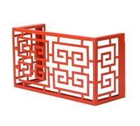 Copertura per condizionatore d'aria, protezione resistente alle intemperie per mini split e pompa di calore, involucro in alluminio per nascondere l'unità CA