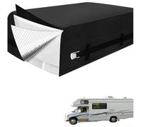 Copertura per condizionatore d'aria RV 210D, tessuto Oxford per modelli Brisk, 81,3 x 73,7 x 38,1 cm e 109,2 x 76,2 x 38,1 cm, protezione per tutte le stagioni, cinghie antivento con coulisse (A)