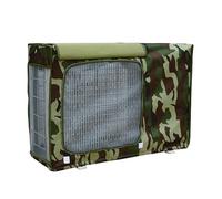 Copertura per condizionatore esterno, Copertura AC for esterni con rete for mini split e finestre in tessuto Oxford 600D verde multi dimensioni