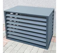 Copertura Per Condizionatore, Griglia Condizionatori D'aria In Alluminio, Coperture Per Climatizzatori Centrali Unità Esterne, Copertura Per Pompa Di Calore, Recinzione For Condizionatore D'aria (Col