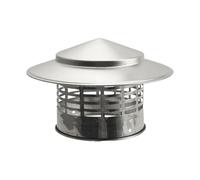 Copertura per condotti di ventilazione Cappucci for camini in acciaio inossidabile, copertura for tetto di, articoli for la casa, for tetti antipioggia, adatti a tutte le dimensioni e forme(75mm)