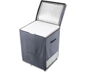 Copertura per congelatore da esterno per congelatore da 7 metri cubi, copri congelatore a pozzetto,rotezione per congelatore Oxford,resistente tessuto oxford 210D, impermeabile, con fibbie regolabili