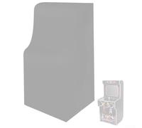 Copertura per console per videogiochi Oxford 210D, 56 x 79 x 168 cm, resistente alle intemperie, antipolvere, per stazione di gioco all'aperto, colore nero (grigio)
