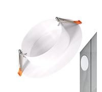 Copertura per contenitore da soffitto, pannello con fibbia - piastra di copertura per la plafoniera - per soffitta, cantina, garage, soggiorno, casa, appartamento, posto di lavoro