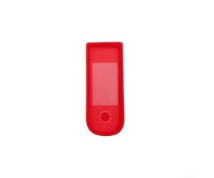 Copertura per cruscotto in silicone rosso, compatibile con scooter Xiaomi 6 Plus 6 Lite, impermeabile, antipolvere, design leggero (rosso)