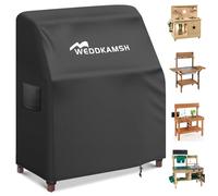 Copertura Per Cucina Di Fango Impermeabile 80L X 50W X 90H Cm, Copertura 420D Per Bambini Cucina All'Aperto Gioco Cucina, Antivento | Protezione Uv|Resistente Agli Strappi