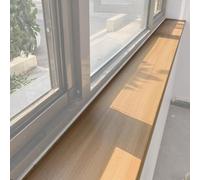 Copertura per davanzale della finestra con finitura in legno, estensione in acrilico composito per sostituzione/ristrutturazione, ideale per applicazioni su scale, gradini e porte