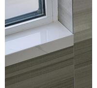 Copertura per davanzale della finestra, impermeabile, resistente ai graffi e antimacchia, per soggiorno, cucina e loft, facile installazione (140 x 10 cm)