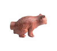 Copertura Per Dentifricio Silicone 6 cm | Coperchio Divertente Gatto Che Fa La Cacca Per Bambini Bagno Viaggio Casa Cucina Camera Da Scuola Campeggio Esterno
