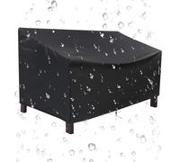 Copertura per divano da esterno - tessuto solare per mobili, materiale antistrappo, design a copertura completa, struttura facile da installare | Fodera per divano e sedia impilabile, protezione del