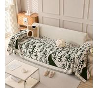 Copertura per divano in velluto con nappine, copertura a tema cartone animato per divano a tre posti, protezione per il soggiorno, protezione per mobili a forma di L per animali A 180 * 300cm