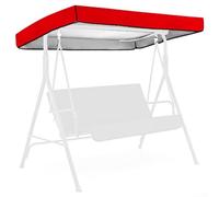 Copertura per dondolo da esterno, realizzata in robusto tessuto Oxford 210D per una protezione completa dalle intemperie (rosso)