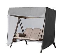Copertura per dondolo da giardino a 3 posti, impermeabile, antipolvere e isolamento termico, protezione solare per dondolo da patio, adatta a mobili da esterno 223 x 152 x 183 cm, colore verde