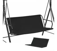 Copertura per dondolo da giardino, impermeabile e resistente ai raggi UV, compatibile con altalene standard (nero)