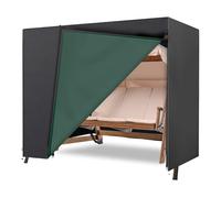 Copertura per dondolo Hollywood, per 2,3,4 posti, impermeabile, antivento e protezione dai raggi UV, telo antistrappo, altalena da giardino e panca a dondolo, 210 x 150 x 150 cm