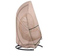 Copertura per dondolo resistente, protezione da giardino, resistente ai raggi UV, sedile in rattan con cordoncino con coulisse, tessuto protettivo per sedie sospese, protezione per mobili per tutte le