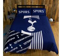 Character World Set copripiumino doppio con fodera Tottenham Hotspur FC Ufficiale Blu/Bianco