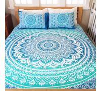 Copertura Per Duvet Mandala Indiano Queen Size, Coperta, Copriletto
