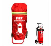 Copertura per estintore per carrello - Custodia protettiva antincendio con ruote resistente, resistente a graffi e graffi (adatta a 34,9 kg 1 pezzo)