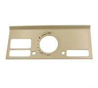 Copertura per fanale superiore per auto, per Passat, Tiguan, Magotan, Sagitta, Haorui, con materiale resistente all'usura e alla deformazione (semicerchio piccolo, beige)