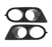 Copertura per fari auto Per E46 M3 2Door 2001-2006 Paraurti Anteriore Fendinebbia Copertura Accessori Auto(Fibra di carbonio)