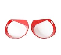 Copertura per fari auto Per Jeep Per Renegade 2016 2017 2018 Accessori Per La Copertura Della Decorazione Del Faro Anteriore Dell'auto(ROSSO)