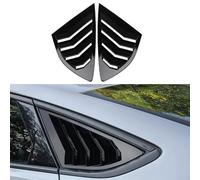 Copertura per feritoia della porta laterale per Ford per Mondeo/per Fusion 2013 2021, materiale ABS, 2 pezzi (nero lucido)