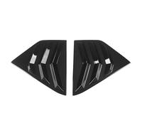 Copertura per feritoia di ventilazione laterale posteriore adatta per accessori Nissan Kicks 2017-2023 Side Window Scoop Feritoie(Gloss black)