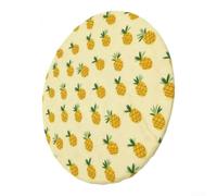 Copertura per fermentazione in cotone, confezione da 2 coperchi traspiranti per barattoli per pasta madre, fermentazione, produzione di vino, protezione antipolvere giallo, 24 x 24 cm