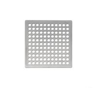 Copertura per filtro di scarico della doccia, forma quadrata, per una facile manutenzione e un drenaggio pulito (7,5 cm)